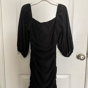 Black Homecoming Bodycon Dress; Dillard’s